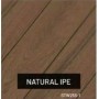Террасная доска PIONEER полнотелая Natural Ipe